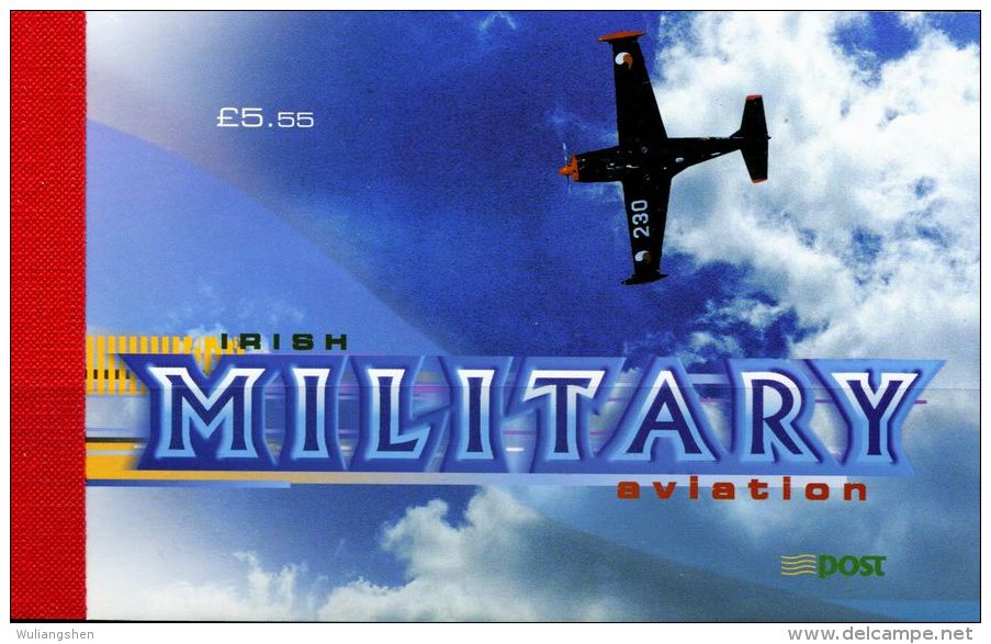 ER0148 Ireland 2000 Military Aircraft Booklet 15v MNH - Unused Stamps