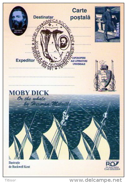Whales - Moby Dick 9 Postal Stationaries. Cluj 2004. - Baleines