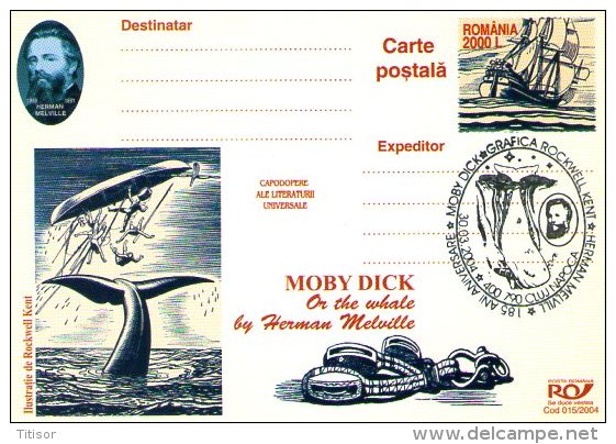 Whales - Moby Dick 9 Postal Stationaries. Cluj 2004. - Whales