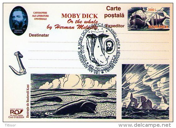 Whales - Moby Dick 9 postal stationaries. Cluj 2004.