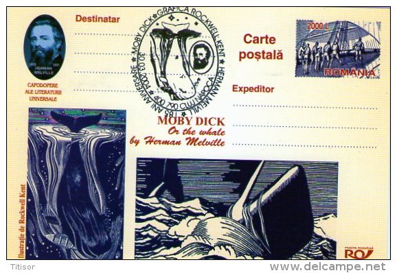 Whales - Moby Dick 9 postal stationaries. Cluj 2004.