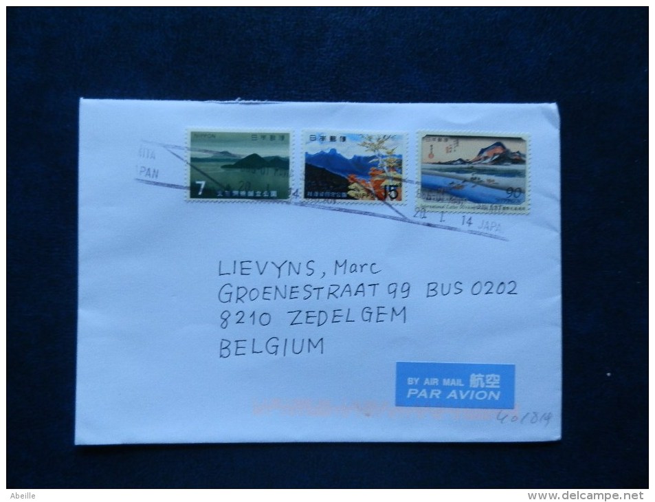 40/819  LETTRE  TO BELGIUM - Briefe U. Dokumente