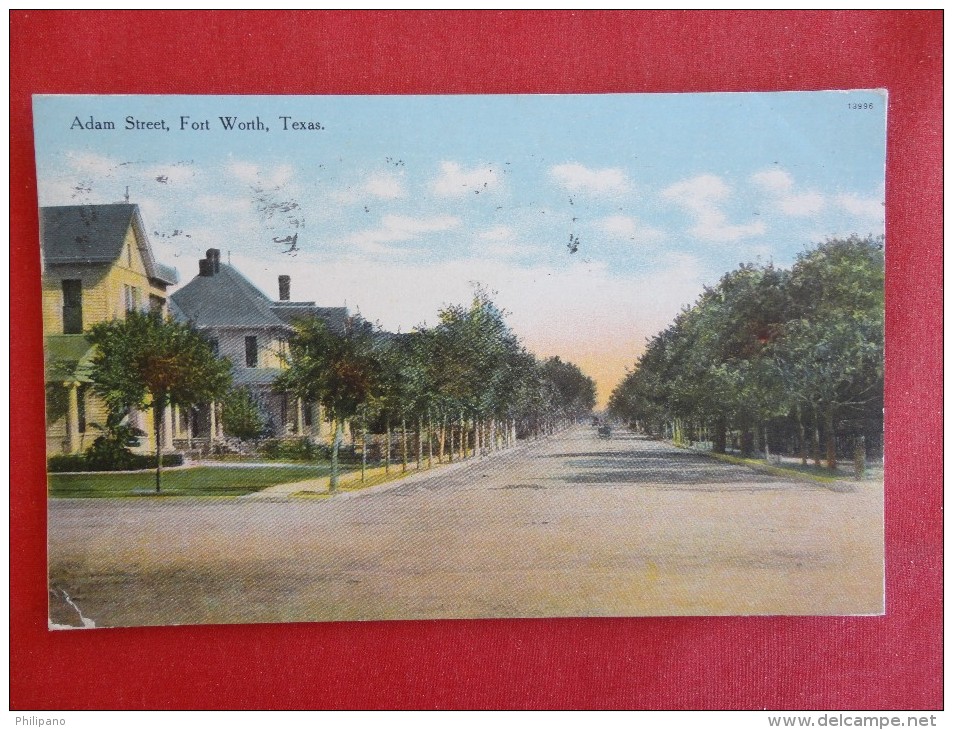 - Texas > Fort Worth  Adam Street 1909 Cancel     Ref 1232 - Fort Worth