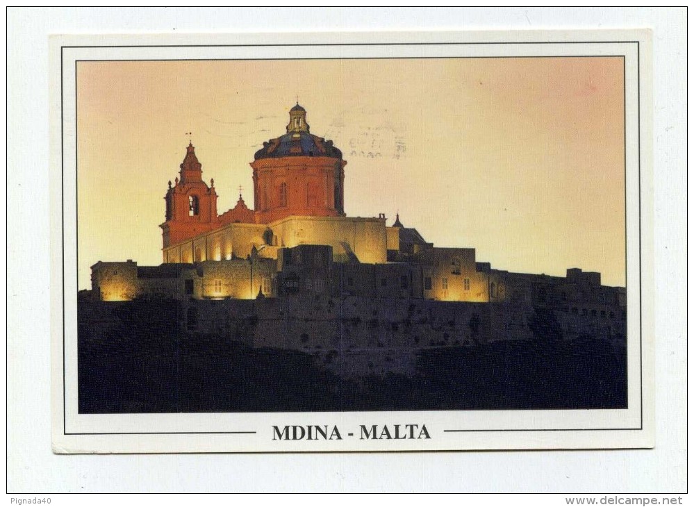 CP , MALTE , Mdina By Night - Malte