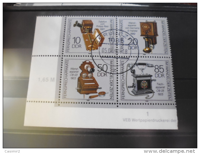 TIMBRE ALLEMAGNE DDR    YVERT N° 2832.35** - Gebraucht