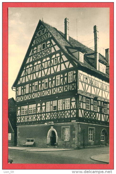 142893 /  Suhl -  RATHAUS - Deutschland Germany Allemagne Germania - Suhl