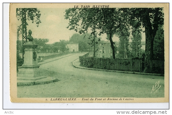 Labruguere Bout Du Pont Et Avenue De Castres - Labruguière