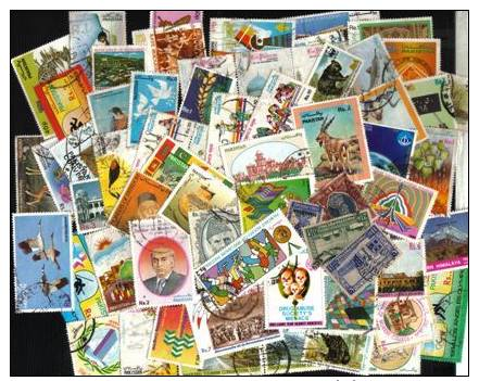 Pakistan 1000 Different Used Stamps 1947 To Date - Lots & Kiloware (mixtures) - Min. 1000 Stamps