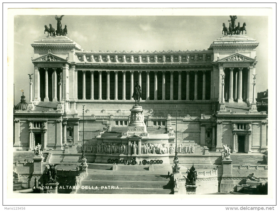 ROMA, ALTARE DELLA PATRIA, CARTOLINA NON VIAGGIATA, POSTCARD - Altare Della Patria