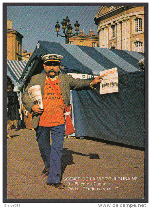 CPM - TOULOUSE - Scènes De La Vie Toulousaine - 4ème Série - Dédé Place Du Capitole - Toulouse