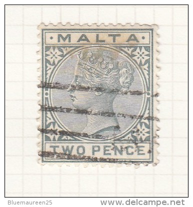 QUEEN VICTORIA - 1860 - Malta (...-1964)