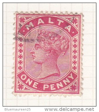 QUEEN VICTORIA - 1860 - Malta (...-1964)