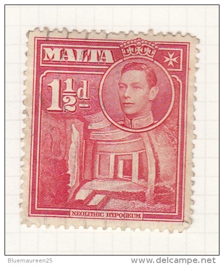 KING GEORGE VI - 1938 - Malte (...-1964)