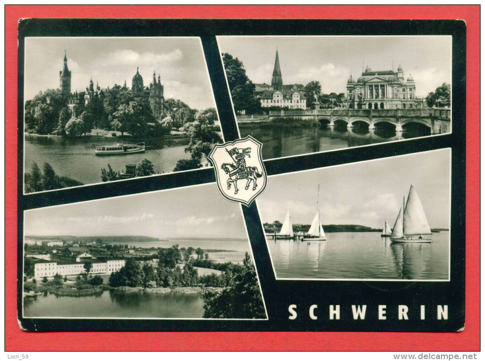 142905 /  Schwerin -  SHIP , BOAT , SCHLOSS  - Deutschland Germany Allemagne Germania - Schwerin