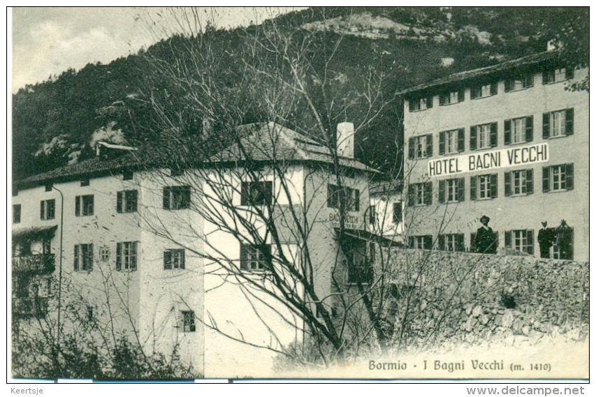 Italia - Italy - Italie - Bormio - Bagni Vecchi - Hotel - 1910 - Autres & Non Classés