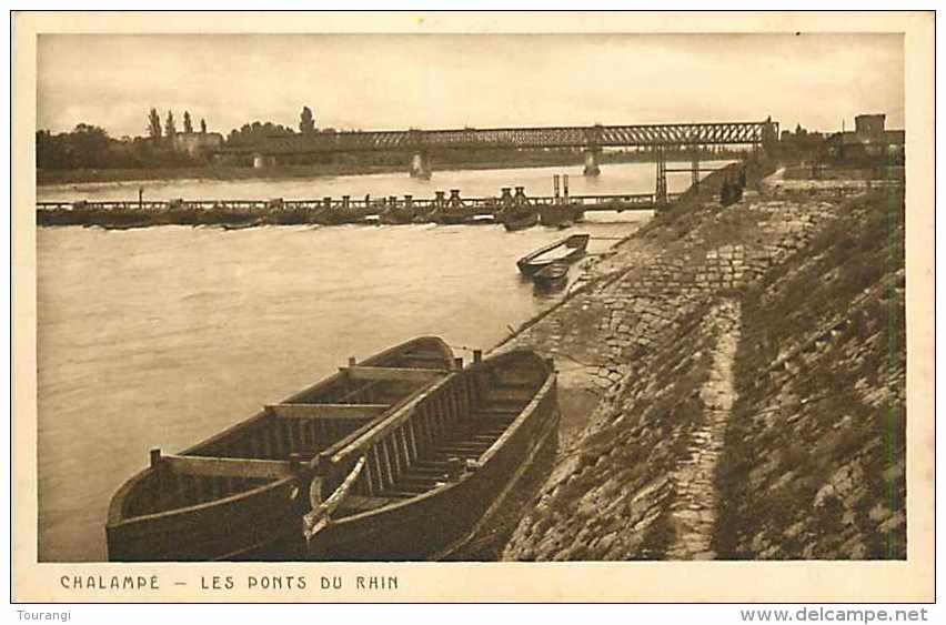 Fev14 818: Chalempé  -  Ponts Du Rhin - Chalampé