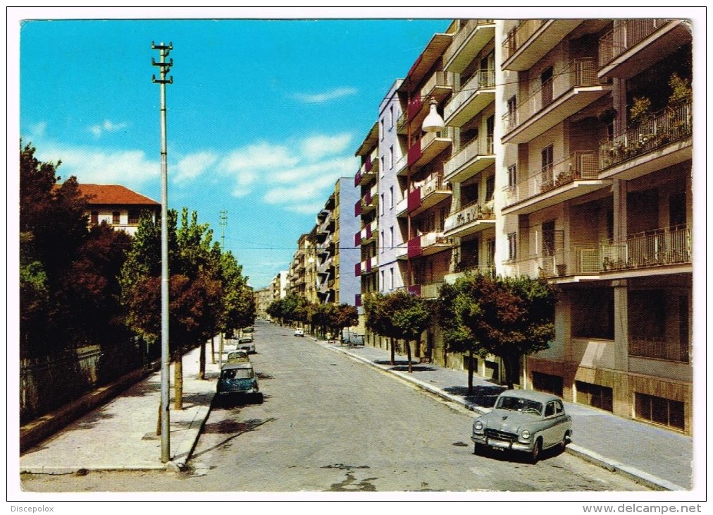 Y1140 Molfetta (Bari) - Viale Pio XI - Auto Cars Voitures / Viaggiata 1971 - Molfetta