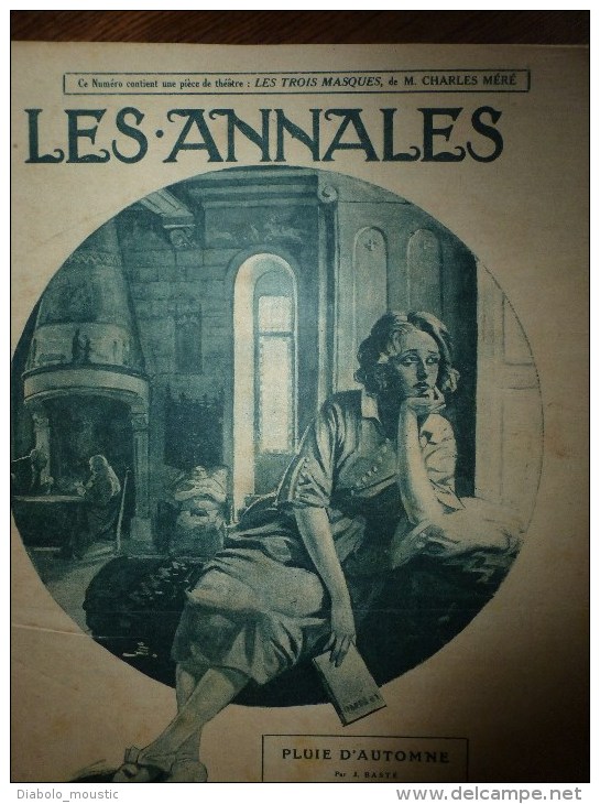 1919 :Alsace-Lorraine;HANSI; Haguenau; Odéon Et Incendie; Origines Du Pantalon Rouge; VERLAINE; Oeuvre Du Vieux Vêtement - Autres & Non Classés