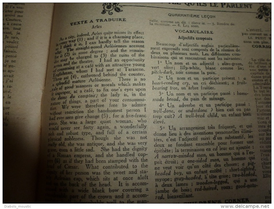 1919 :Alsace-Lorraine;HANSI; Haguenau; Odéon et incendie; Origines du pantalon rouge; VERLAINE; Oeuvre du Vieux vêtement