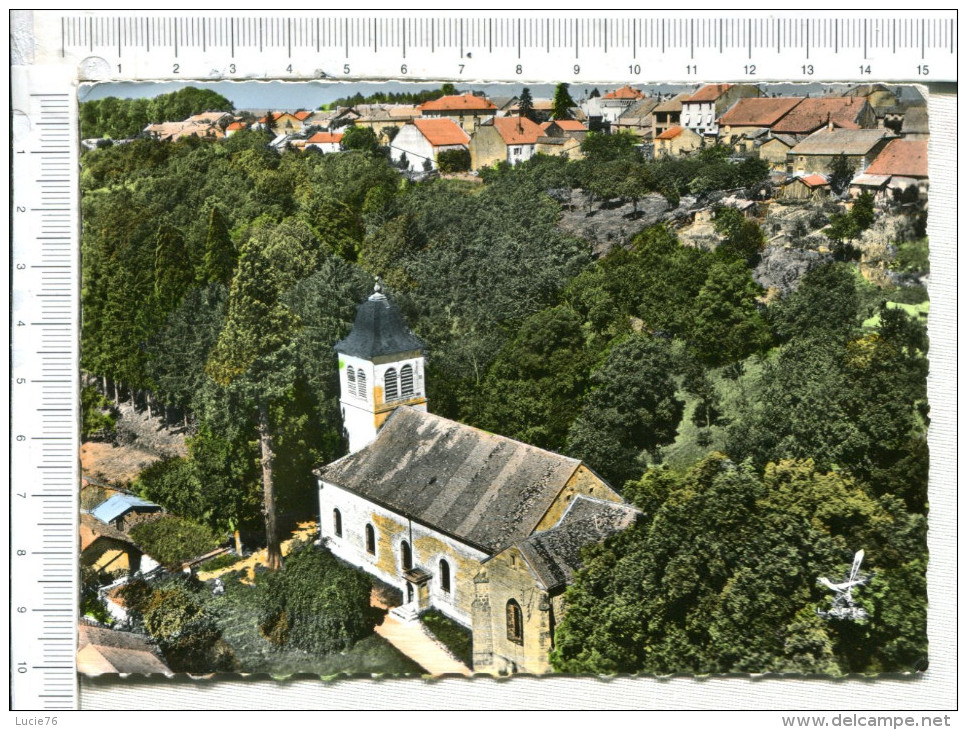 MONTIGNY LE ROI -  L Eglise  -  En Avion Au Dessus De ... - Montigny Le Roi