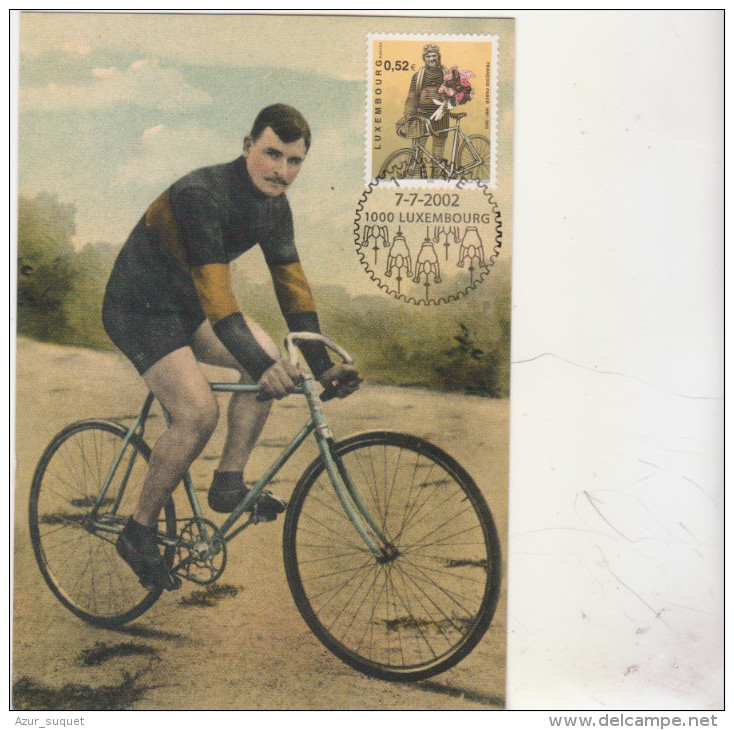 LUXEMBOURG: /  CP /  SPORT /  CYCLISME / FRANCOIS FABER VAINQUEUR DU TOUR DE FRANCE 1909 - Andere & Zonder Classificatie