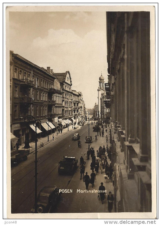 Posen, Martinstrasse. (Posen - Wien  27.4.44) - Posen