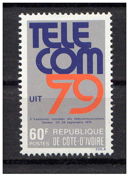 COTE D'IVOIRE - N° 509** - TELECOM 79 - Côte D'Ivoire (1960-...)