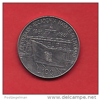 ITALY, 1981, Circulated Coin XF, 100 Lire, Livorno, KM108, C1909 - Otros & Sin Clasificación