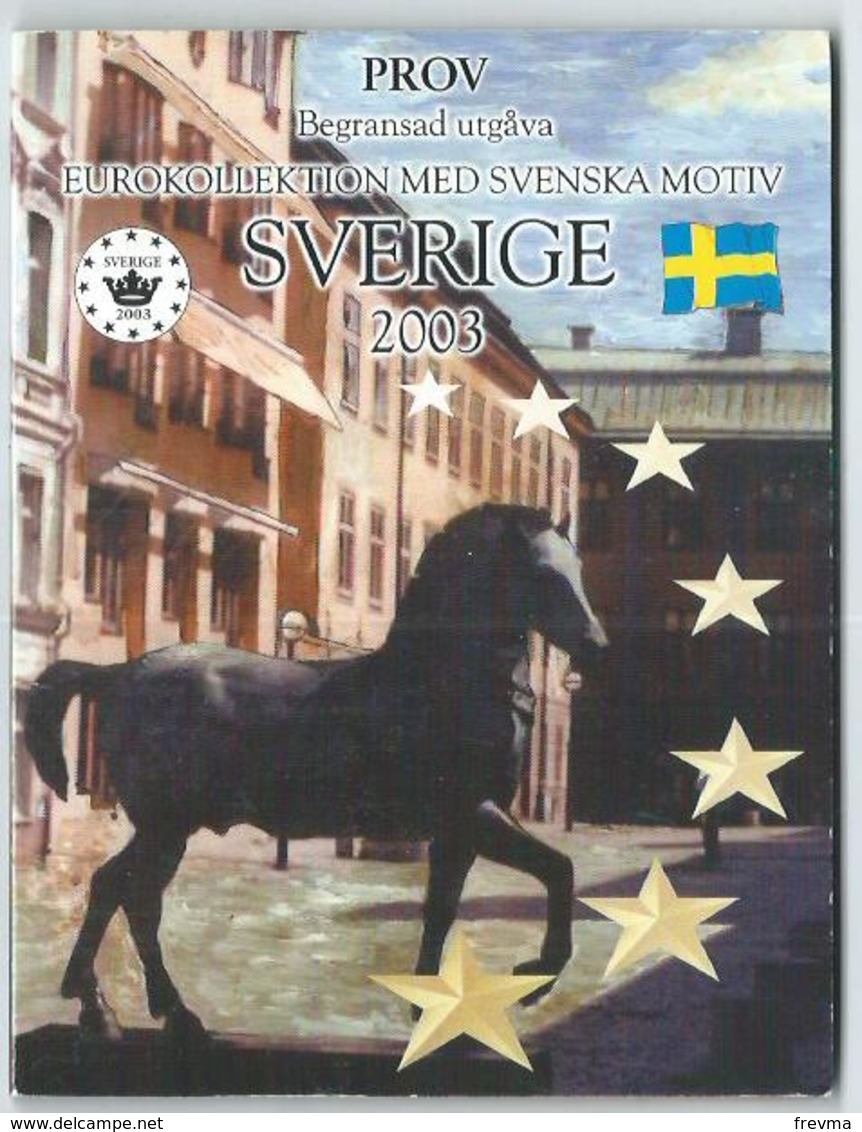 Suede 2003 Coffret Euro Essai - Essais Privés / Non-officiels