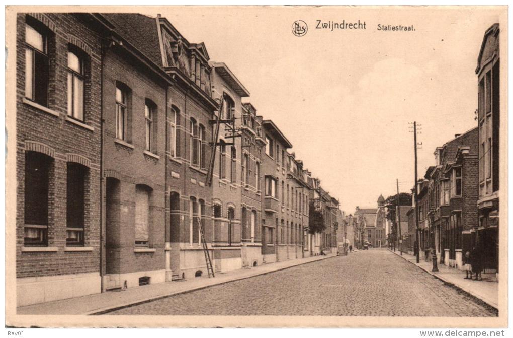 BELGIQUE - ANVERS - ZWIJNDRECHT - Statiestraat. - Zwijndrecht