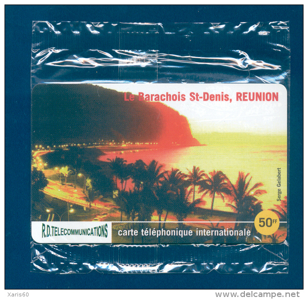 REUNION: REU-07 "La Barachols St-Denis" 50FF (2.000ex) SEALED - Réunion