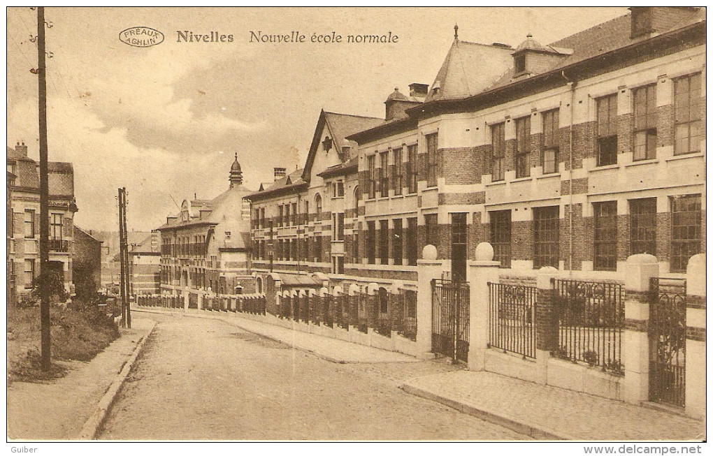 Nivelles Nouvelle Ecole Normale Edit.gerard Laloux (preaux Ghlin) - Nivelles