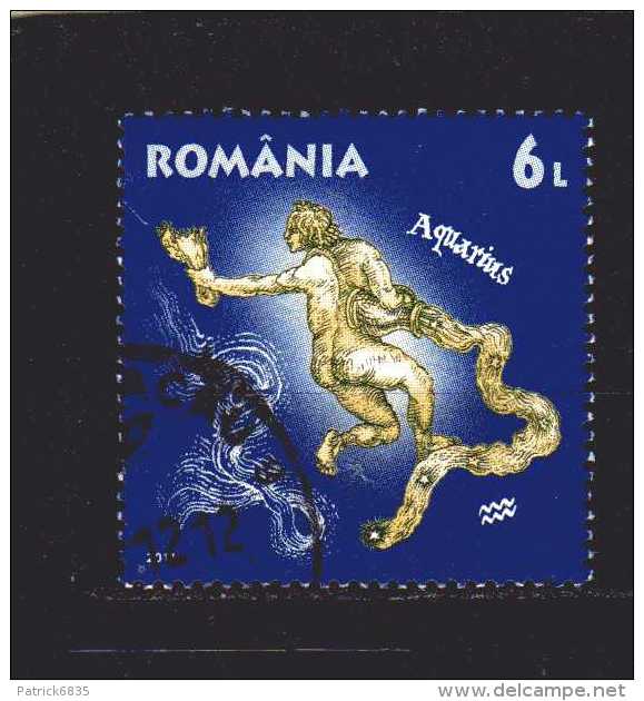 Romania - ° 2011 -  Segni Zodiacali. Acquario - Used Stamps