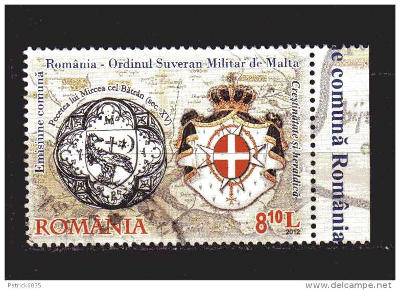 Romania - ° X-2012 -  Ordine Sovrano Militare Di Malta - Usati