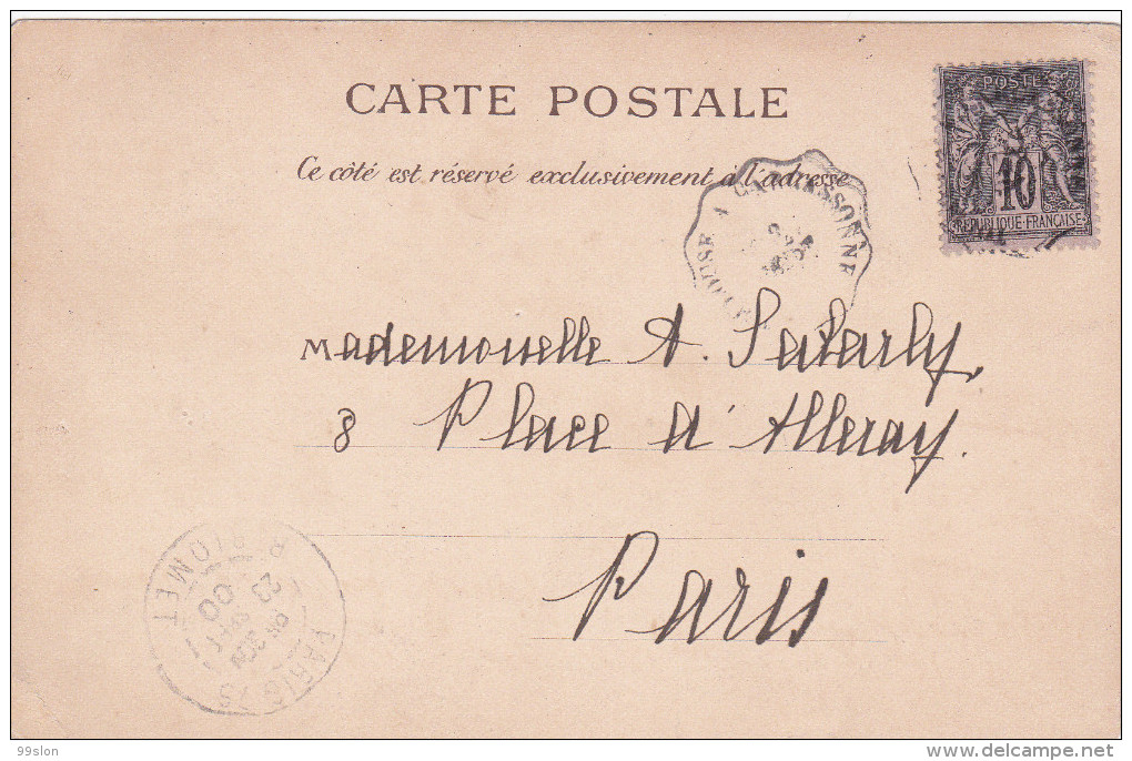 31 - TOULOUSE - Carte Précurseur (cachet Postal 1900) - Toulouse