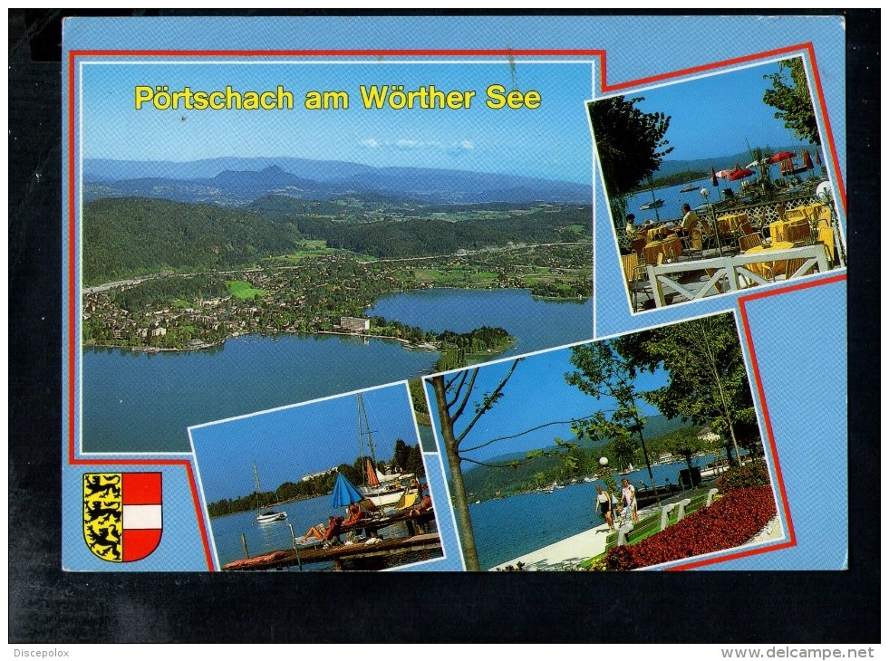 F1547 Portschach Am Worther See - Blick Auf Den Orf Mit Halbinsel - Motive Von Der Strandpromenade -  Nice Timbre - Klagenfurt