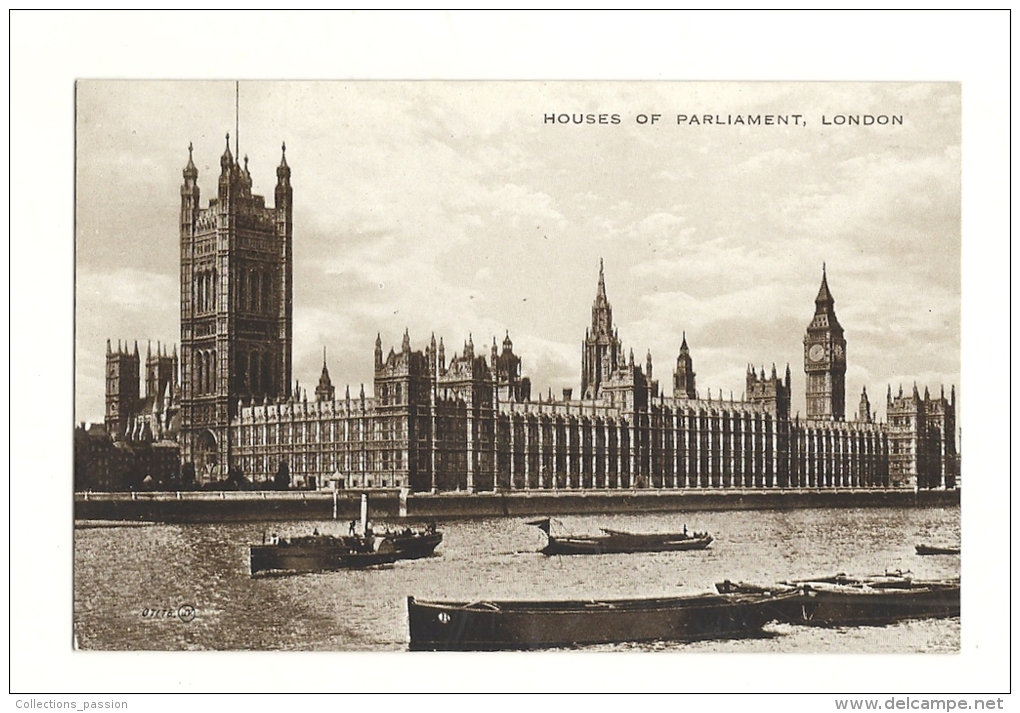 Cp, Angleterre, Londres, Houses Of Parliament - Houses Of Parliament