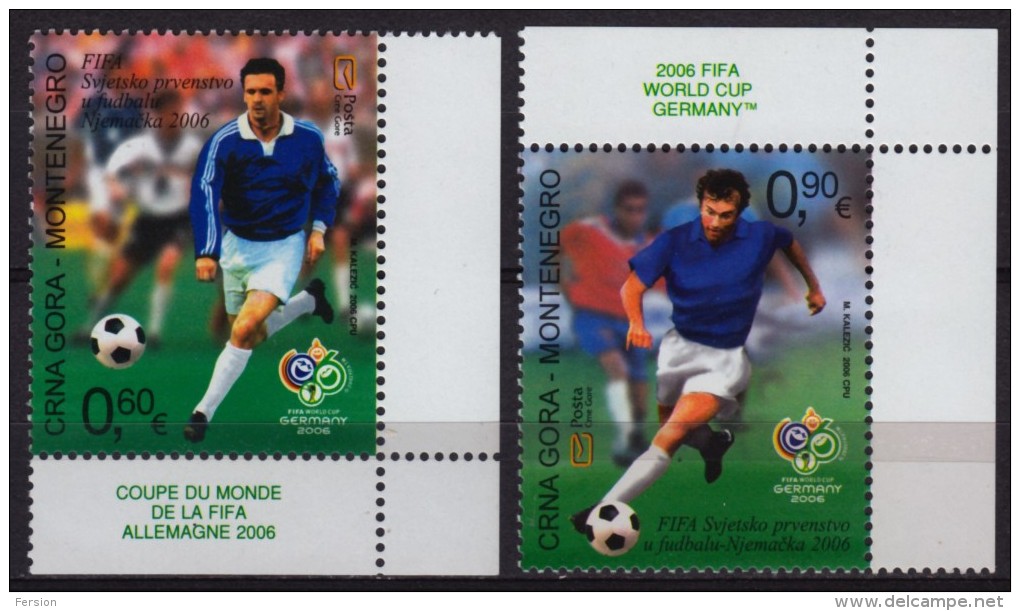 FIFA World Championship Cup Soccer Football / Germany - MNH - 2006 Montenegro - 2006 – Germany