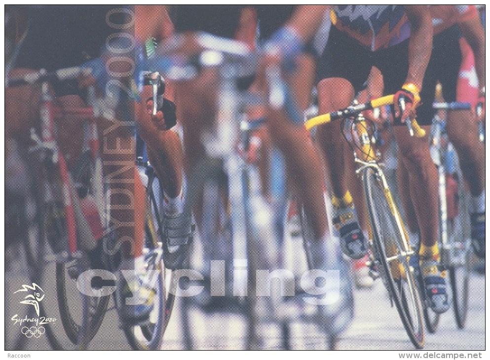 Jeux Olympiques Sydney 2000 - Paquet 10 Cartes Postales Officielles Non Ouvert  (cyclisme) - Sonstige & Ohne Zuordnung