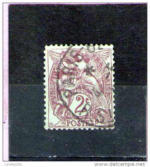 1900 - BLANC  Mi No 87 Et Yv 108 - 1900-29 Blanc