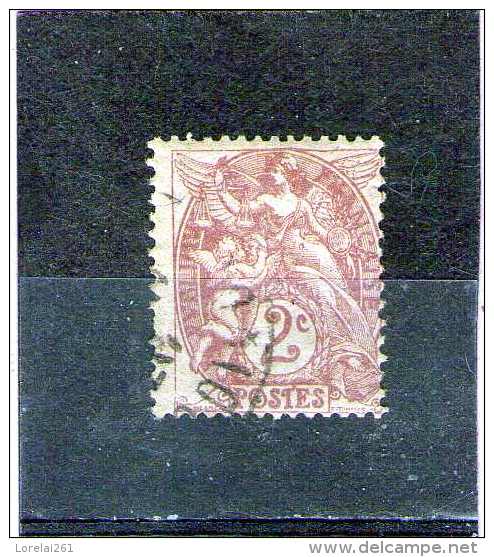 1900 - BLANC  Mi No 87 Et Yv 108 - 1900-29 Blanc