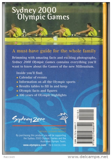 Sydney 2000 - Jeux Olympiques ( Programme / Guide Officiel Des épreuves ) - Sonstige & Ohne Zuordnung