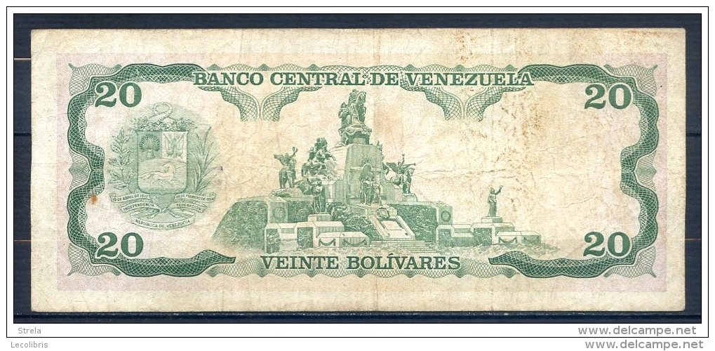 VENEZUELA  20 BOLIVAR   1995 - Venezuela