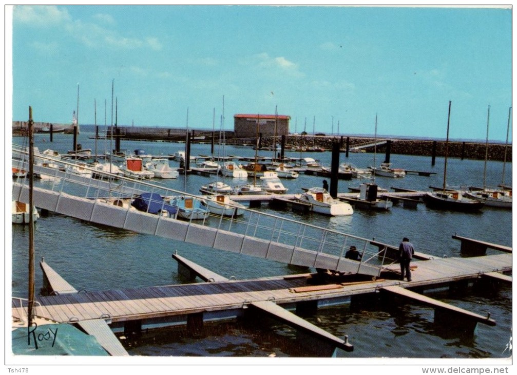 85-----ILE DE NOIRMOUTIER--L HERBAUDIERE---le Port---voir 2 Scans - Ile De Noirmoutier