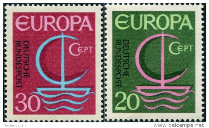 AX0338 Germany 1966 Europa 2v MNH - 1966