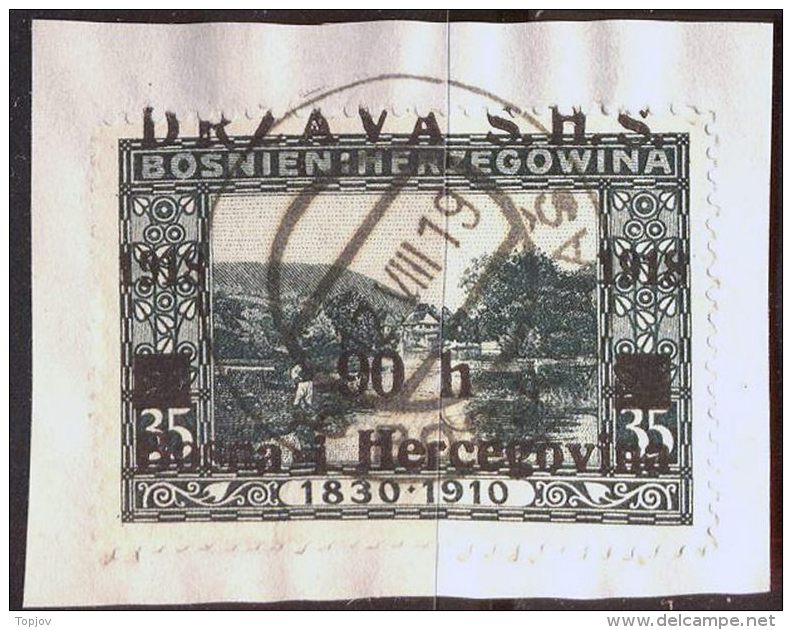 YUGOSLAVIA - JUGOSLAVIA - BOSNA  S.H.S - ERROR - BOS. KOBAŠ - 1918 - Briefe U. Dokumente