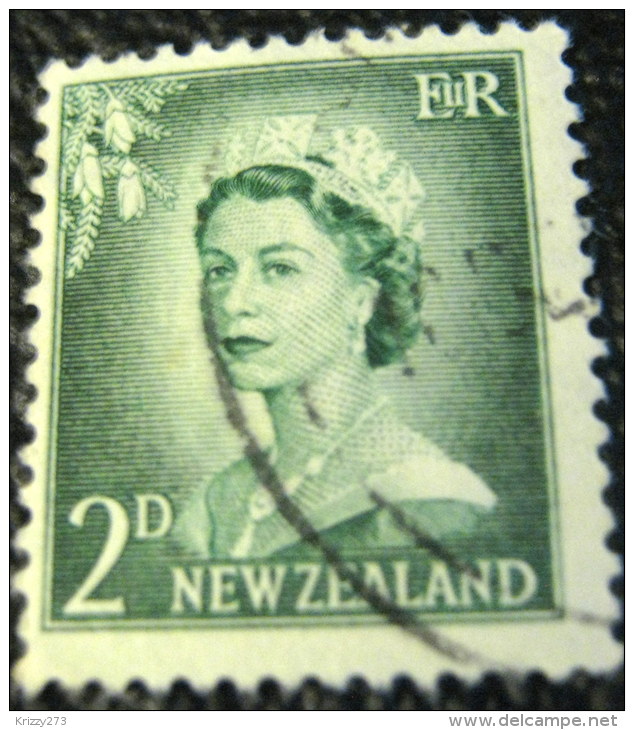 New Zealand 1955 Queen Elizabeth II 2d - Used - Neufs