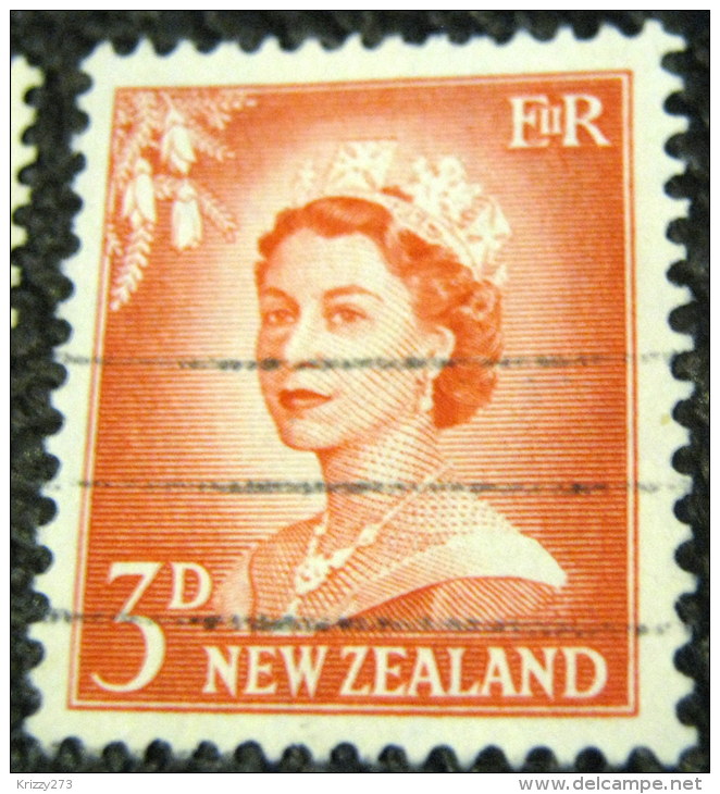 New Zealand 1955 Queen Elizabeth II 3d - Used - Neufs