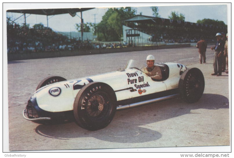 INDIANAPOLIS IND. - 500 MILES RACE -  CHET MILLER 1952 - IndyCar