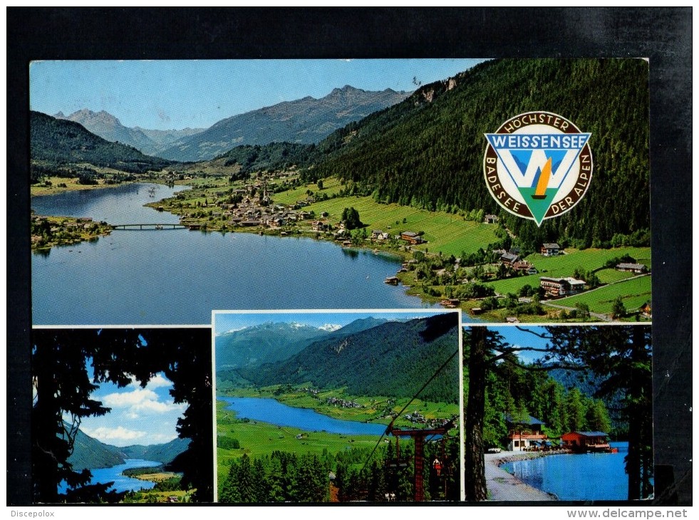 F1551 Weissensee Seehohe, Hochster Badesee Der Alpen - Karnten, Austria - Spittal An Der Drau